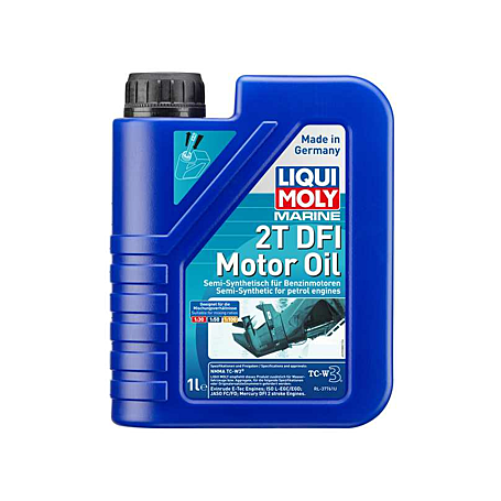 LIQUI MOLY MARINE 2T DFI MOTOR OIL 1L mgiautoparts.com