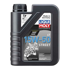 LIQUI MOLY ACEITE MOTO 4T 15W-50 STREET mgiautoparts.com