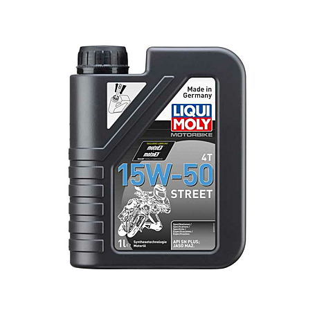 LIQUI MOLY ACEITE MOTO 4T 15W-50 STREET mgiautoparts.com
