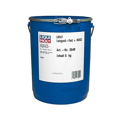 LIQUI MOLY GRASA LARGA DURACIÓN + MOS2 mgiautoparts.com
