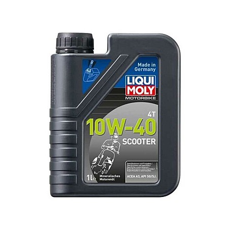 LIQUI MOLY ACEITE MOTO 4T 10W-40 SCOOTER 1L mgiautoparts.com